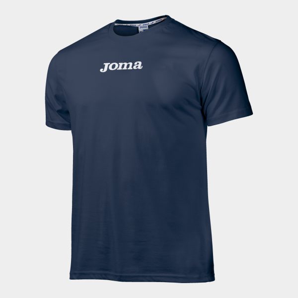 Navy Blue S/L Cotton T-Shirt