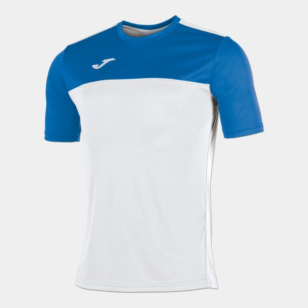 White Royal Blue Winner Short Sleeve T-Shirt