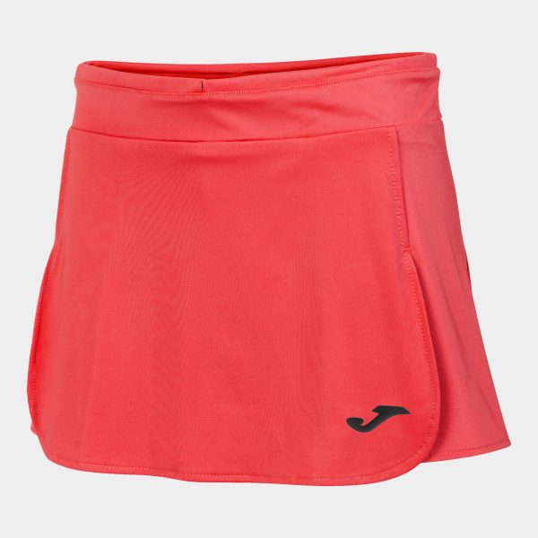 Fluorescent Coral Combined Skirt/Shorts Open Ii