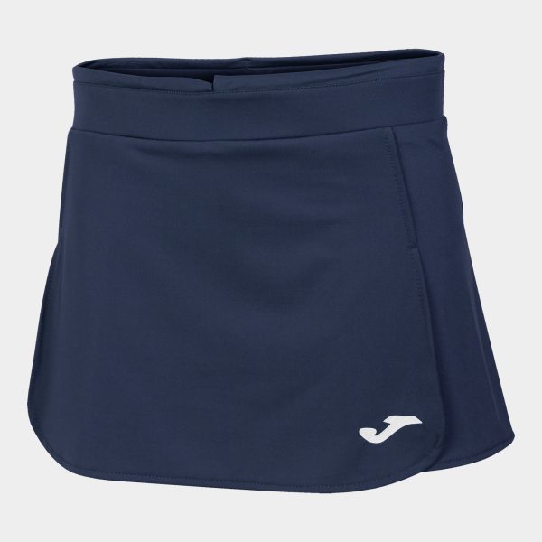 Navy Blue Combined Skirt/Shorts Open Ii