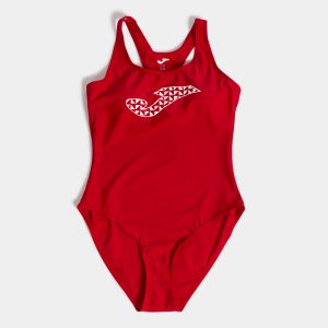 Red White Swimsuit Lake Iii Red