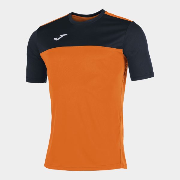 Orange Black Winner Short Sleeve T-Shirt