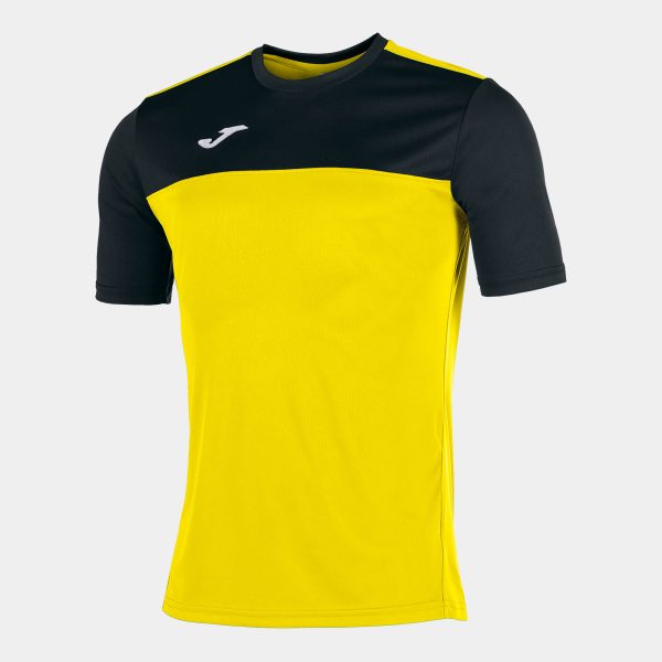 Yellow Black Winner Short Sleeve T-Shirt