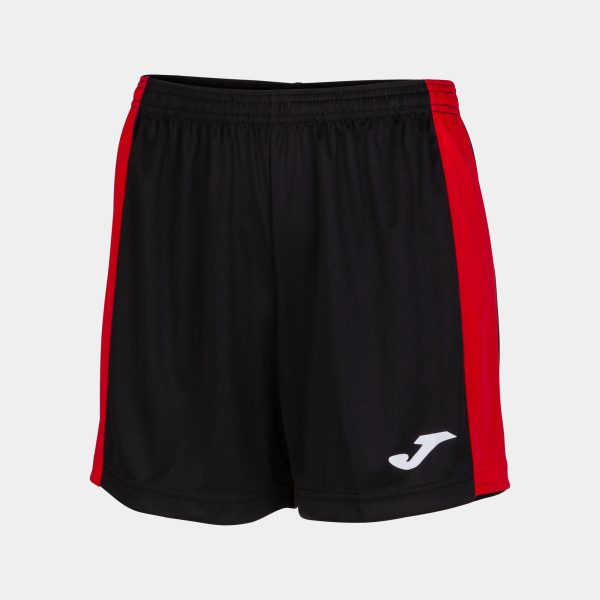 Black Red Maxi Shorts