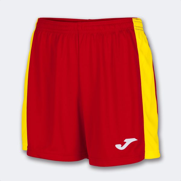 Red Yellow Maxi Shorts