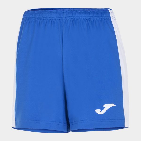Royal Blue White Maxi Shorts