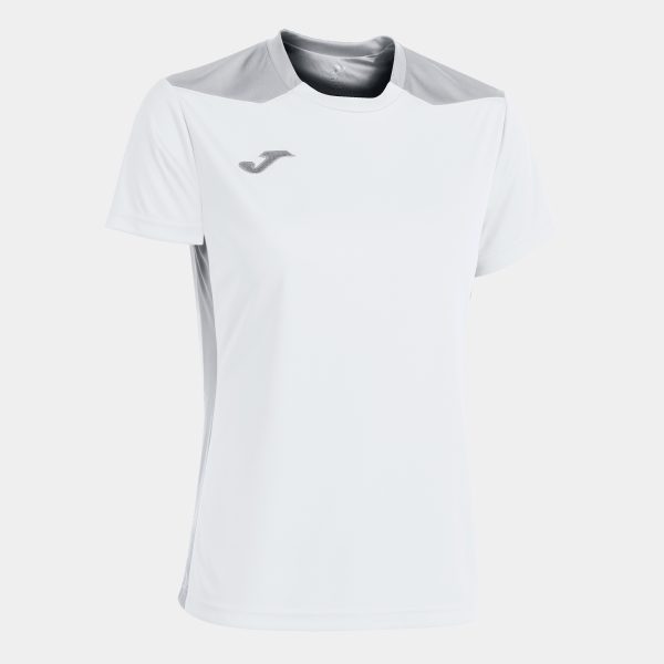 White Gray T-Shirt Championship Vi