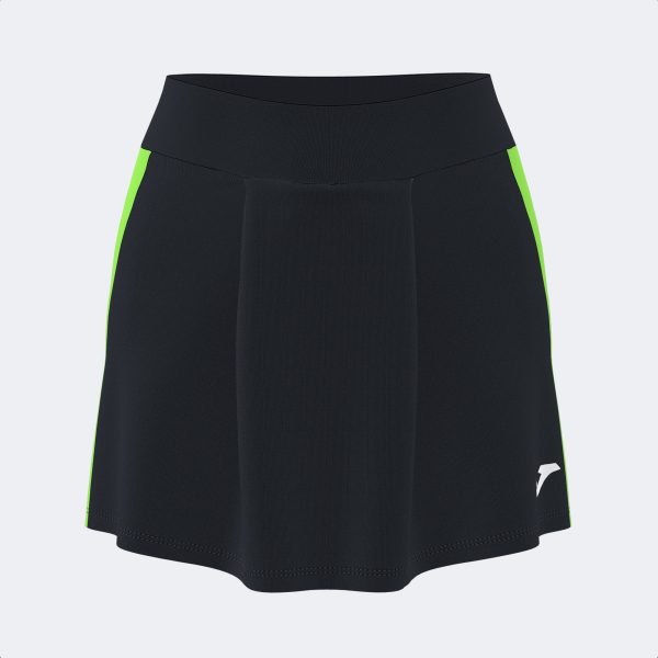 Black Fluorescent Green Skirt Torneo
