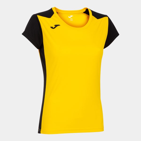 Yellow Black Record Ii Short Sleeve T-Shirt