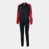 Black Red Eco Championship Recycled Sweatsuit