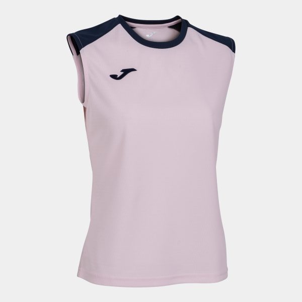 Pink Navy Blue Eco Championship Recycled Tank Top