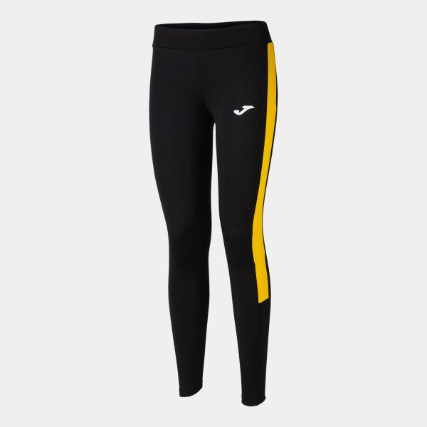 Black Yellow Eco Championship Recycled Tights