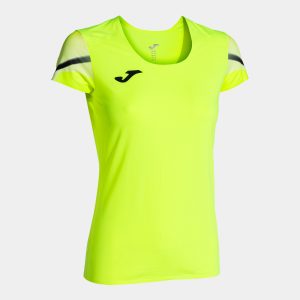 Fluorescent Yellow Black Elite Xi Short Sleeve T-Shirt
