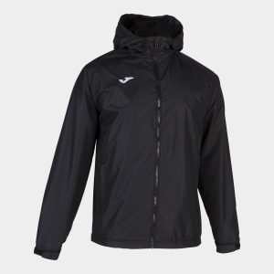 Black Cervino Fleece Raincoat