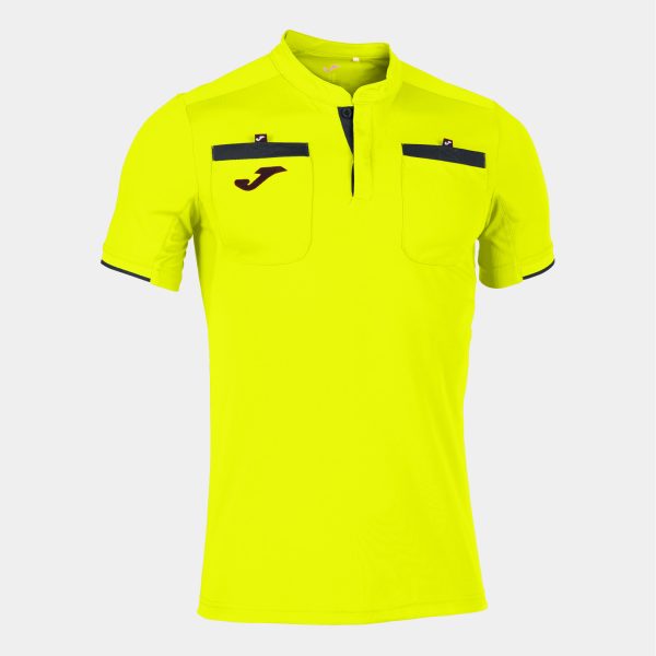 Fluorescent Yellow Referee Short Sleeve T-Shirt