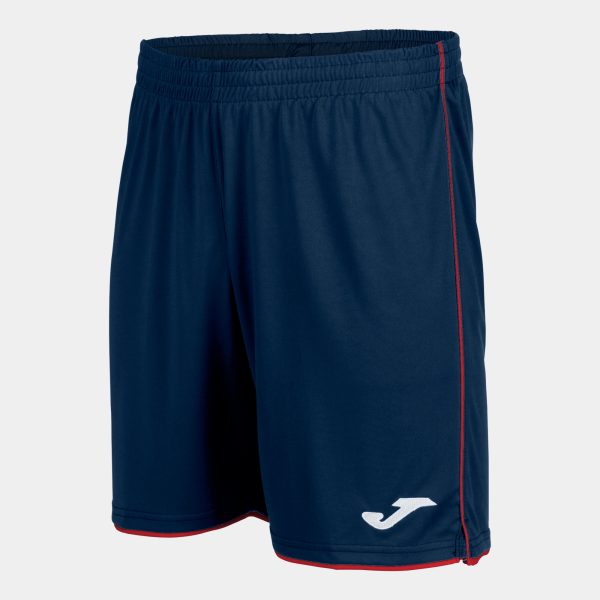 Navy Blue Red Liga Shorts