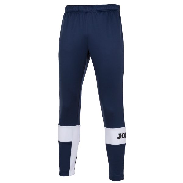 Navy Blue White Crew Long Iv Trousers