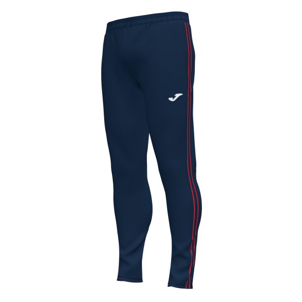 Navy Blue Red Combi Long Trousers