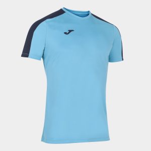 Fluorescent Turquoise Navy Blue Academy T-Shirt M/C