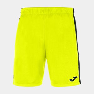 Fluorescent Yellow Black Maxi Short