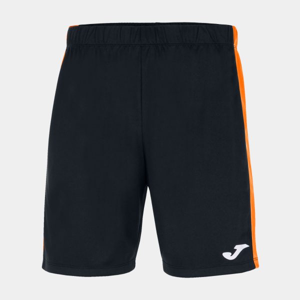Black Orange Maxi Short
