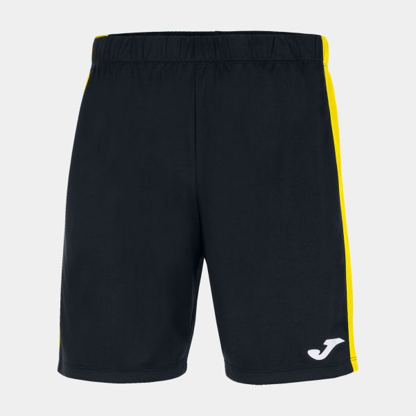 Black Yellow Maxi Short