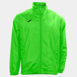Fluorescent Green Iris Raincoat