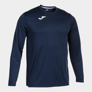Navy Blue T-Shirt Combi L/S