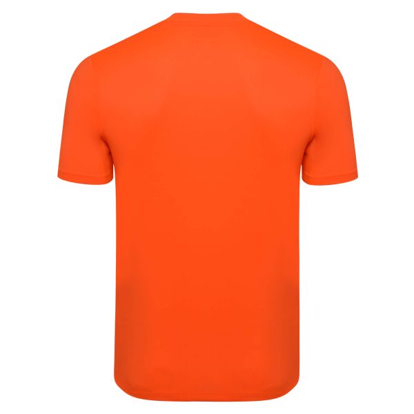 Club Jersey SS Shocking Orange Rear