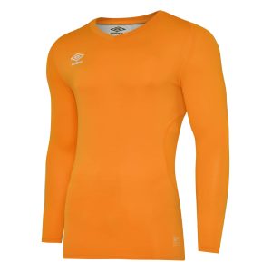 Elite V Neck Baselayer L/S Amber