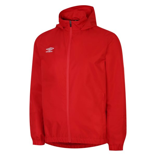 Total Training Waterproof Jacket Vermillion / Black