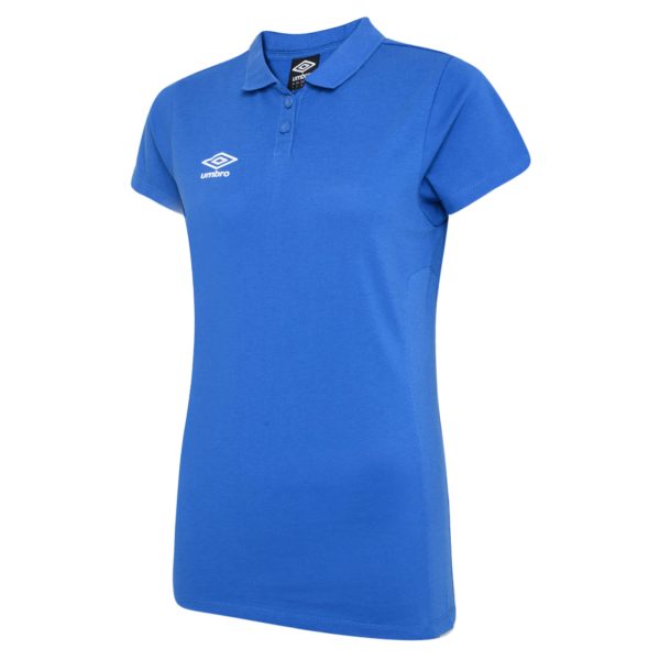 Womens Club Essential Polo TW Royal/White