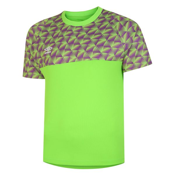 Flux Goalkeeper Jersey SS Green Geko / Purple Cactus