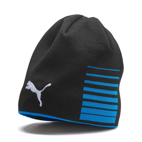 Puma LIGA Reversible Beanie Electric Blue Lemonade-Puma Black