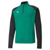 Puma teamLIGA 1/4 Zip Top Pepper Green-Puma Black