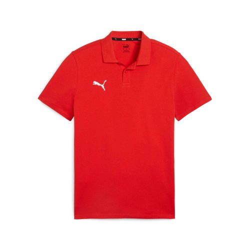 Puma teamGOAL Casuals Polo Puma Red-Puma White