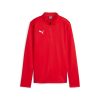 Puma teamGOAL Women's Training 1/4 Zip Top Puma Red-Puma White-Fast Red