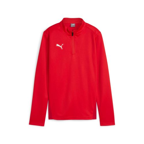 Puma teamGOAL Women's Training 1/4 Zip Top Puma Red-Puma White-Fast Red