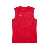 Puma teamCUP Training Sleeveless Jersey Puma Red-Puma Silver-Dark Cherry