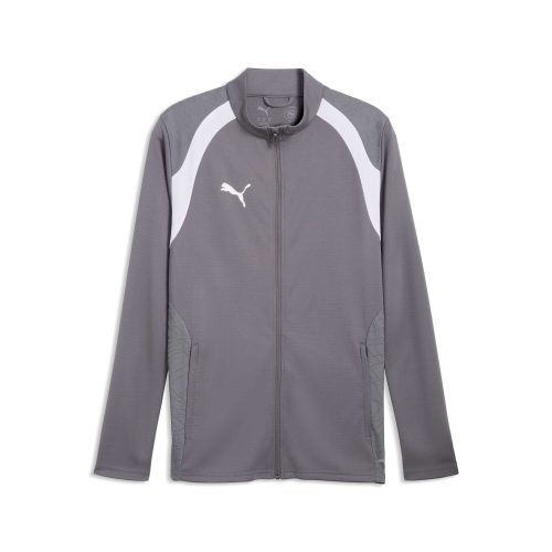 Puma teamFINAL26 Training Jacket Flat Medium Gray-Puma White-Puma White