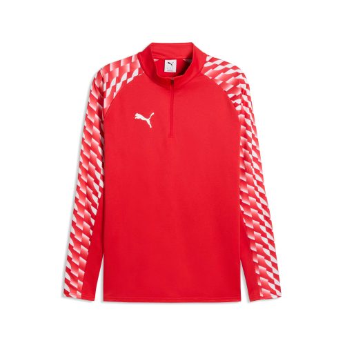 Puma teamLIGA26 Training 1/4 Zip Top Puma Red-Puma White-Puma Red