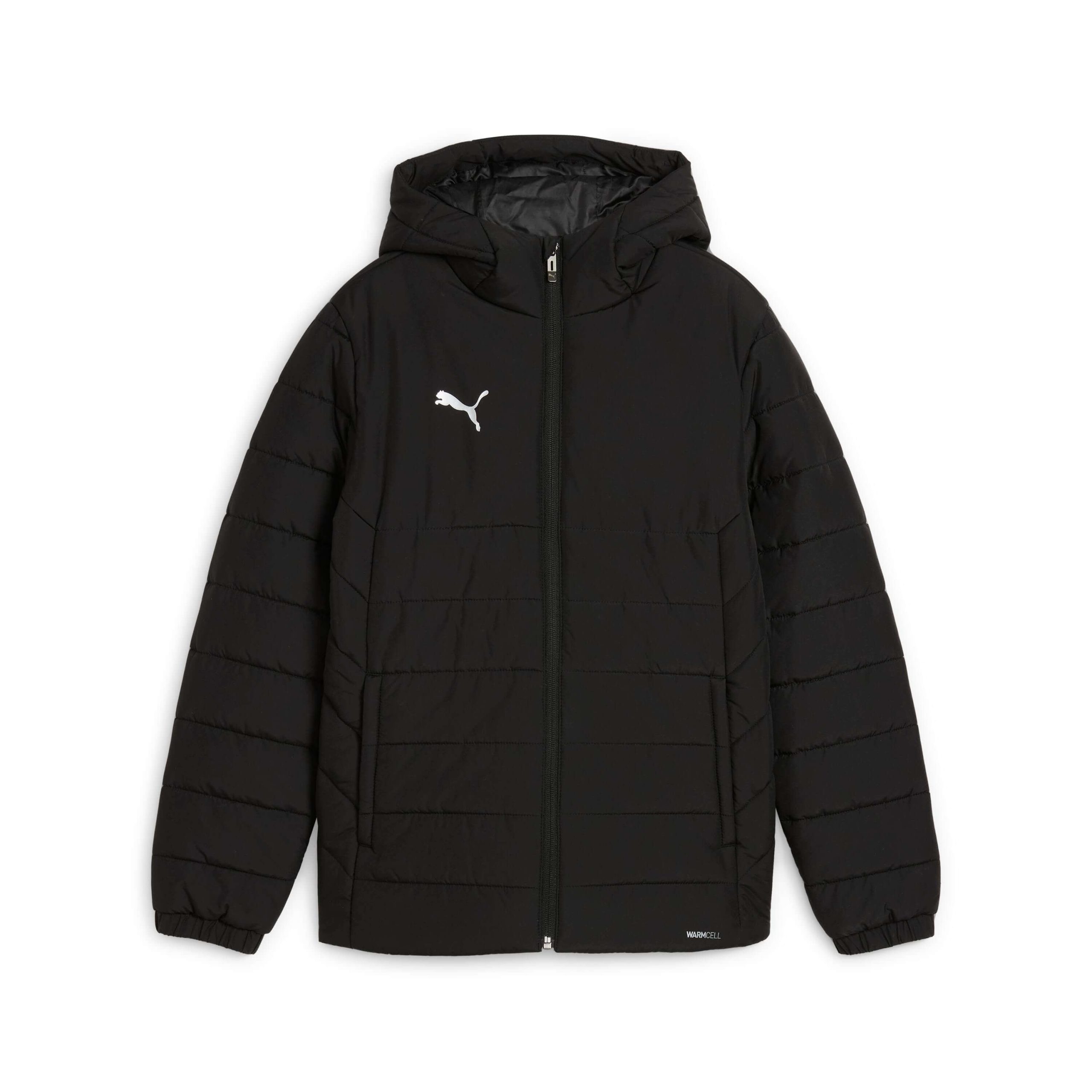 Puma teamADDITIONS Hooded Padded Jacket Puma Black-Puma Silver