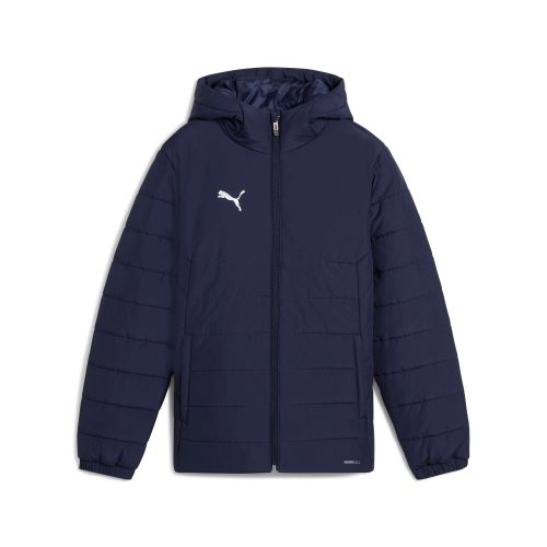 Puma teamADDITIONS Hooded Padded Jacket Puma Navy-Puma Silver