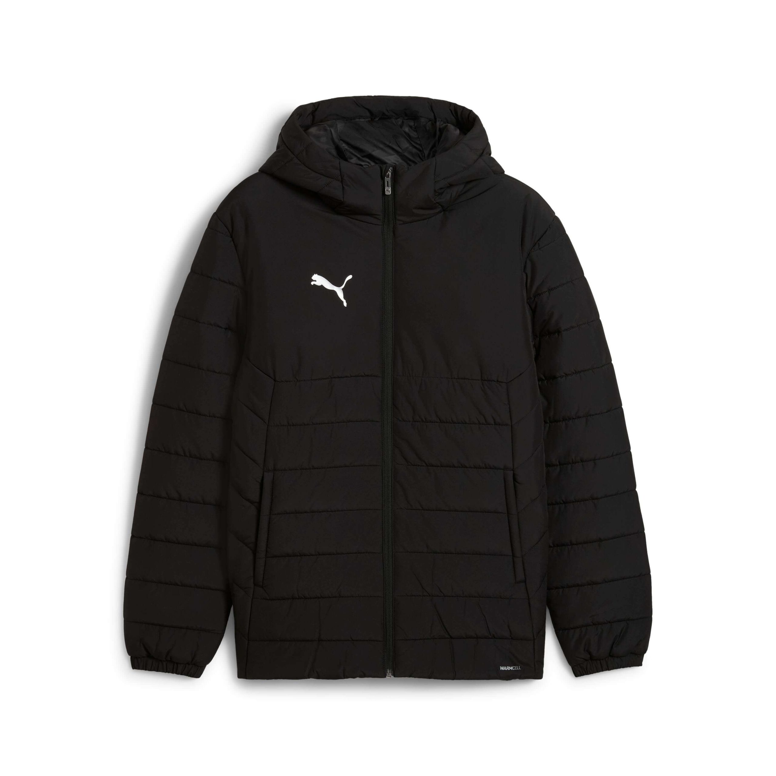 Puma teamADDITIONS Hooded Padded Jacket Puma Black-Puma Silver