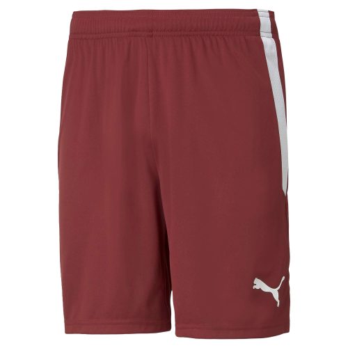 Puma teamLIGA Shorts Cordovan-Puma White