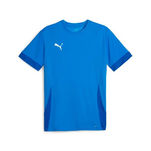 Puma teamGOAL Matchday Jersey Electric Blue Lemonade-Puma White-Puma Team Royal