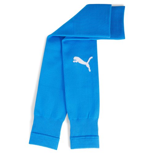 Puma teamGOAL Sleeve Sock Electric Blue Lemonade-Puma White