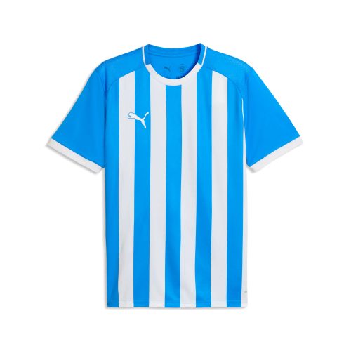Puma teamLIGA26 Striped Jersey Electro Royal-Puma White-Puma White
