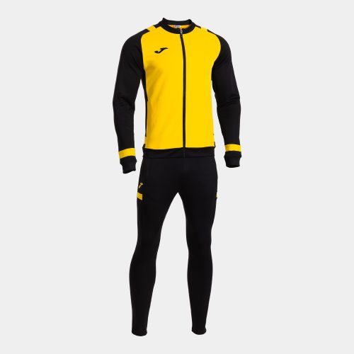 Joma Lider Tracksuit Yellow Black