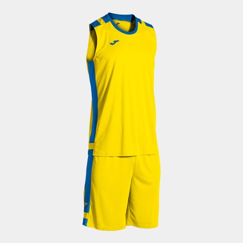 Joma Lider Basket Set Yellow Royal Blue